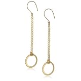 By Boe Infinity Drop Earrings 14k Gold Filled