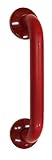 三栄水栓 【介護・手すり】 ニギリバー ステンレス製 樹脂被覆 パイプ径34mm 長さ1000mm レッド