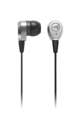 Audio Technica ATHCK7ASV Titanium In Ear Headphones - Silver