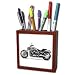 Tile Pen Holder Picturing Picturing Harley-Davidson Motorcycle