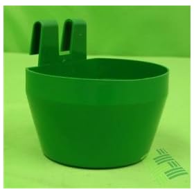 Galley Pot Plastic Green
