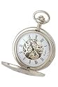 Woodford Chrome Plated Half Hunter Pocket Watch