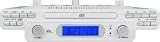 Elta 4261 K�chen-Uhrenradio (MP3-CD-Player, UKW-/MW-Tuner) wei�
