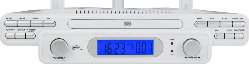 Elta 4261 Küchen-Uhrenradio (MP3-CD-Player, UKW-/MW-Tuner) weiß