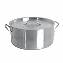 Brazier w/Cover, 20 Qt., Induction Ready, Stainless
