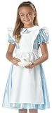 Kids Girls Costumes Alice in Wonderland Teaparty Dress Costume Theme Birthday Party Outfit