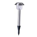 Solar-Laterne Edelstahl 29 cm, Solarlampe, Solar, Gartenlampe, Gartenleuchte