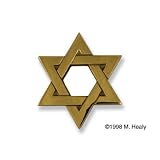 Door Knocker - Star of David-Brass Free Shipping!