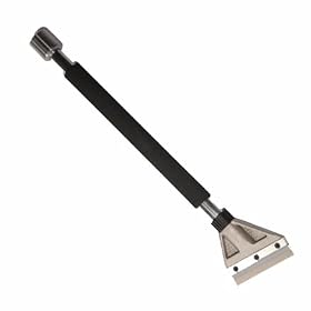 4" Better Tools "80194" Scraper with 18" Handle and Steel-End Cap