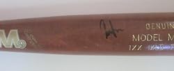 Conor Jackson Autographed Louisville Slugger Baseball Bat, Boston Red Sox, Oakland Athletics, Proof Photo