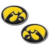 Iowa Hawkeyes Studded Earrings (Set of 2) - NCAA College Athletics Fan Shop Sports Team Merchandise