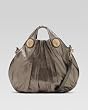 GUCCI - Hysteria Leather Bag handbag satchel - Pewter