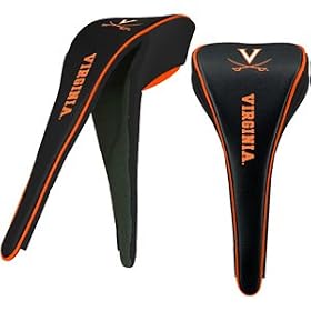 Virginia Cavaliers College NCAA Logo Single Magnetic Golf Driver Headcover