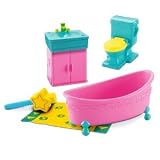 Fisher Price - J6759 - Dora l'exploratrice - Meuble du Chateau : Salle de Bain