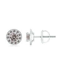 1.5 ct Solitaire Diamond Stud Earrings in Platinum