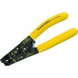 Klein K90-14/2 Klein-Kurve Bent Nose NM Romex Stripper Yellow/White 7 3/8-Inches