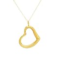 18" Heart Pendant Necklace