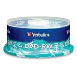 VERBATIM Disc, DVD-RW, 4.7GB, 2X, Branded, 30/pk Spindle 30/PK