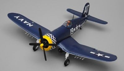 Airfield RC Plane 4 Channel F4U Corsair 800mm Ready to Fly 2.4ghz (Blue)