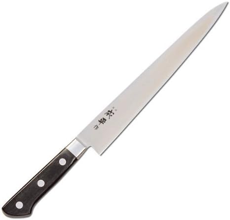 FUJI CUTLERY Narihira #8000 Sujihiki Slicer Knife [Double-edged] 24cm (FC-91) by FUJI CUTLERY