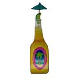 Island Beer Metal Sculpture Hand Painted in Haiti