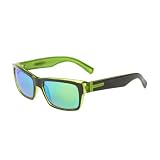 Von Zipper Fulton Sunglasses - Lightout Lime/Quasar Chrome