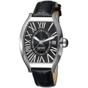 Esprit Damen-Armbanduhr Chronograph Leder EL900362001