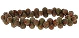 Peanut Style Crystal Bracelet - Autumn Jasper