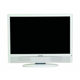 Polaroid TDU-52243WU 22" Widescreen HD Ready LCD TV DVD COMBO with Freeview - White