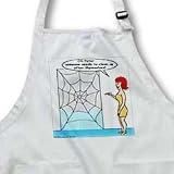 Rich Diesslins Funny General - Editorial Cartoons - Issues of the Real Spiderman - Cleaning - Aprons