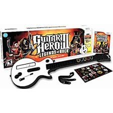 Guitar Hero III : Legends of Rock Bundle - Wireless Guitar + Video Game (Nintendo Wii)