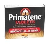 Primatene Tablets for Bronchial Asthma 24 Tablets