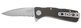 SOG Specialty Knives & Tools TWI920-CP Twitch XL Knife with Part-Serrated Assisted Folding 3.25-Inch Steel Blade and Aluminum Handle, Satin Finish
