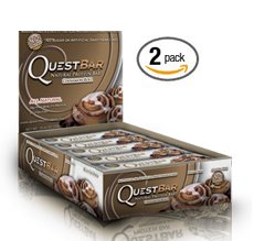 Quest Bar Cinnamon Roll - Box of 12 - 2 Pack