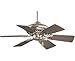 Minka-Aire F562-BS Minka Aire Ceiling Fan, Brushed Steel