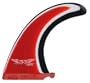 Wingnut Longrake Longboard Fin - 9 in. - Red
