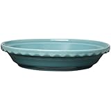Fiesta 10-1/4-Inch Deep Dish Pie Baker, Turquoise