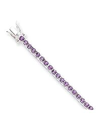 Sterling Silver Amethyst Bracelet