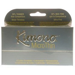 Kimono Condom, Micro Thin, 12 ct ( Multi-Pack)