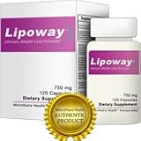 Lipoway Lose Weight Without Changing Your Diet 3 ~ 120 Capsule Bottles
