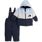 Rothschild Toddler Boys 2 Pc Snowsuit Jacket and Blue Pants Set