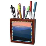 Sandy Mertens Colorado - Never Summer Range in the Rockies - Tile Pen Holders-5 inch tile pen holder