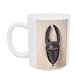 Baule horned mask, Ivory Coast, 19th-20th century (wood & horn) by African School - Mug - Standard Size