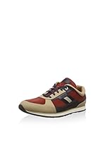 BALLY Zapatillas Okar (Beige / Rojo)
