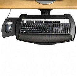 Articulating Keyboard Platform w/Mouse Tray, 21 x