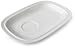 Denby White Squares Buffet Saucer 23.5 x 16.5 cm
