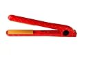 Farouk CHI GF1001MR Limited Edition Guitar Collection Ceramic Hairstyling Iron with Free Bag, 1", Red