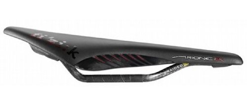 Fizik Arione CX Braided Wing Flex Road Bicycle Saddle (Black with Grey Wings)
