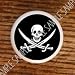 PIRATES PIRATE SKULL CROSS SWORDS DRAWER PULLS KNOBS