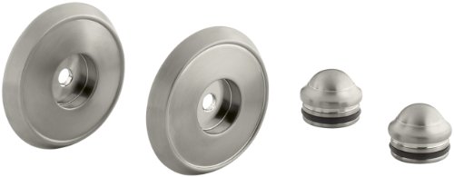 KOHLER K-349-BN Forte/Bancroft Slide Bar Trim Kit, Vibrant Brushed Nickel